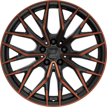 ALU Platišče 2DRV WH37 8,0x18 SCHWARZ-KUPFER HGP PLATIŠČA